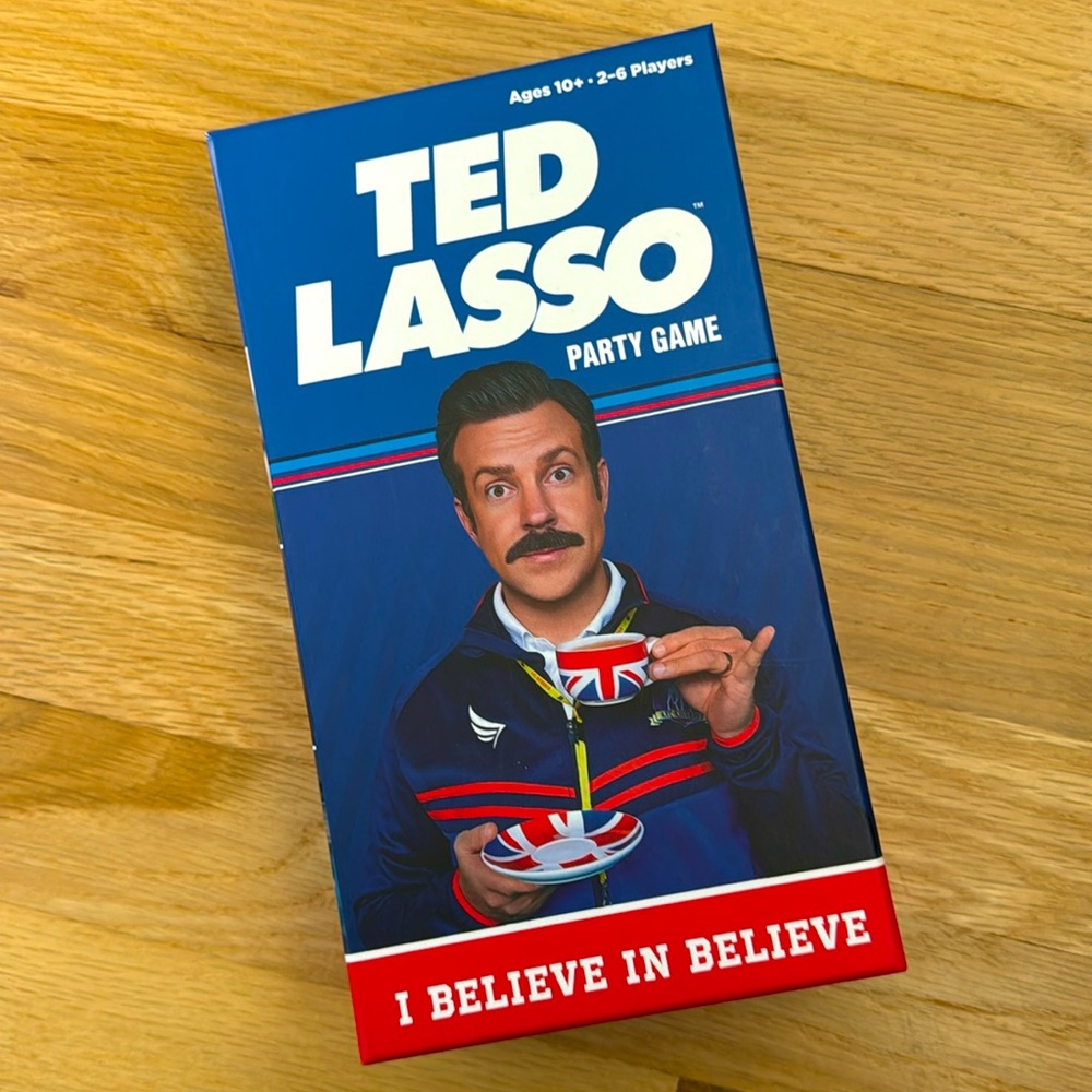 NIB Ted Lasso Party Game, I Believe in Believe